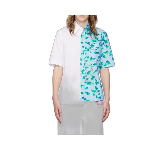 Marni Floral Printed Short-Sleeved
