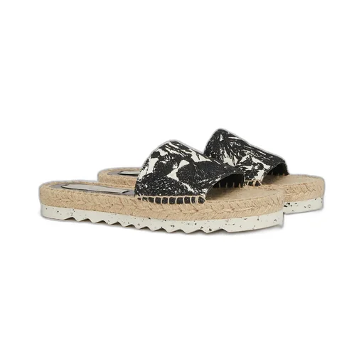 Stella Mccartney Gaia Moth Slip-On Espadrille Slides