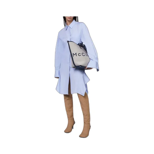 Stella Mccartney Collared Long-Sleeve Shirt Dress