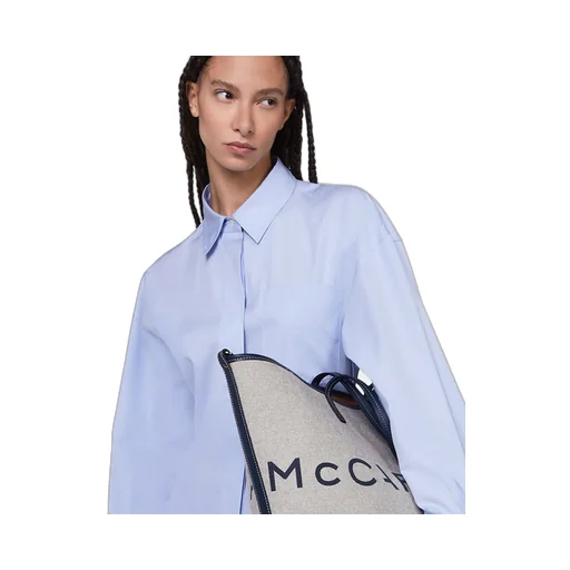Stella Mccartney Collared Long-Sleeve Shirt Dress