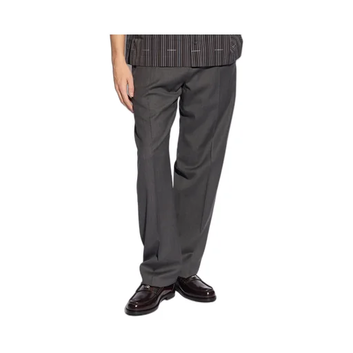 Givenchy 4G Embroidered Straight-Leg Trousers