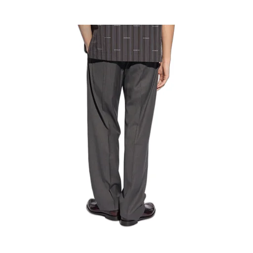 Givenchy 4G Embroidered Straight-Leg Trousers