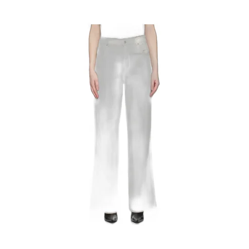 Bleach-Wash Boyfriend Jeans