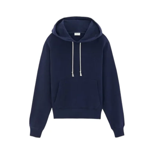 Saint Laurent Cassandre Drawstring Hoodie