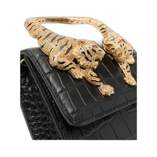 Roberto Cavalli Small Roar Embellished Shoulder Bag