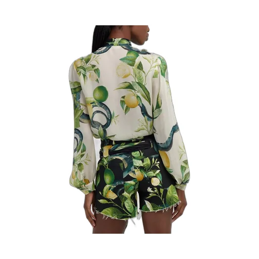 Roberto Cavalli Lemon Print Shirt