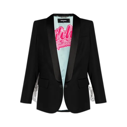 Dsquared2 Fringed Oversized Blazer