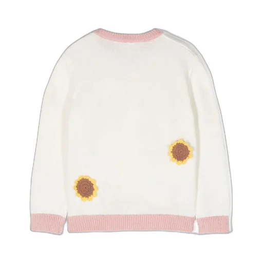 Stella Mccartney Kids Sunflower Patch Buttoned Cardigan