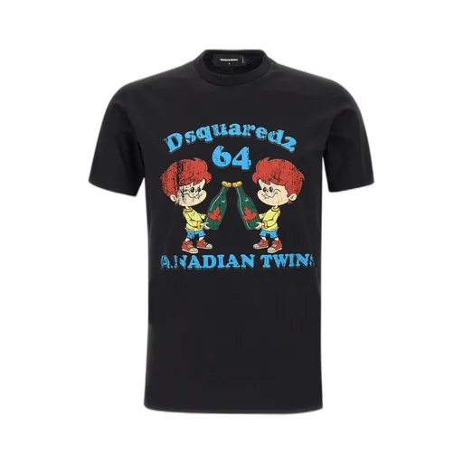 Dsquared2 Graphic-Printed Crewneck T-Shirt