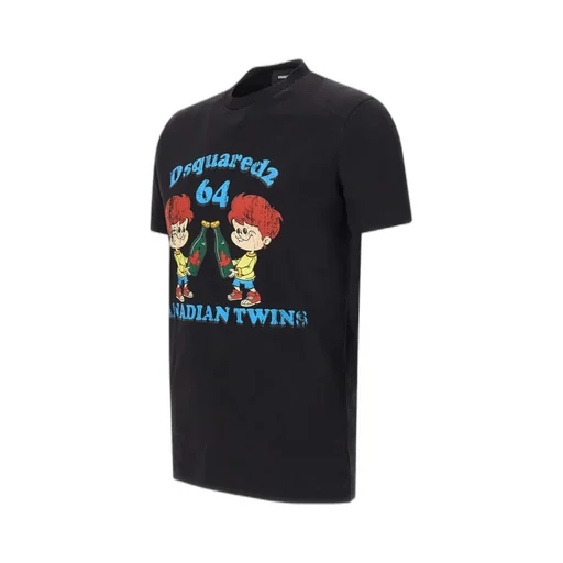 Dsquared2 Graphic-Printed Crewneck T-Shirt