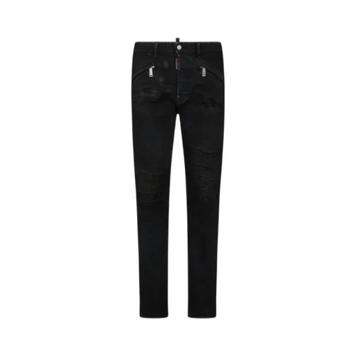 Dsquared2 Logo Patch Ripped Cool Guy Jeans