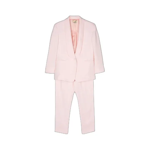 Long-Sleeved Coat And Trouser Set