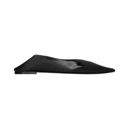 Saint Laurent Nour Pointed Toe Slippers