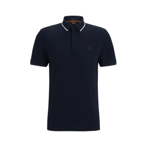 Boss Hugo Boss Passertip Logo Patch Polo Shirt