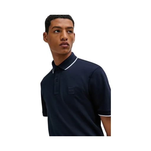 Boss Hugo Boss Passertip Logo Patch Polo Shirt