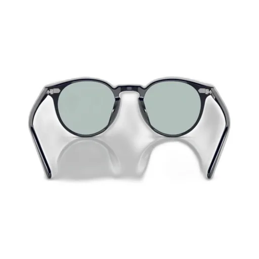 Geometric Frame Round Sunglasses