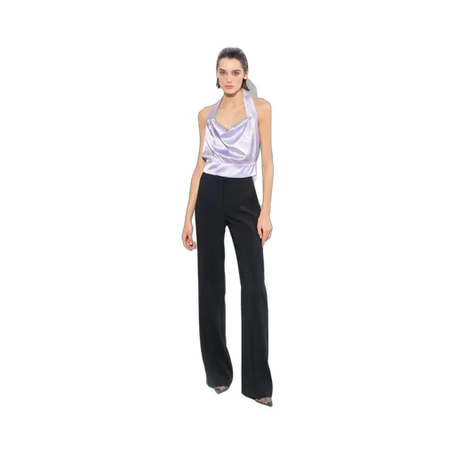 Wide-Leg Casual Pants