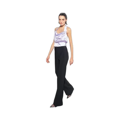 Wide-Leg Casual Pants