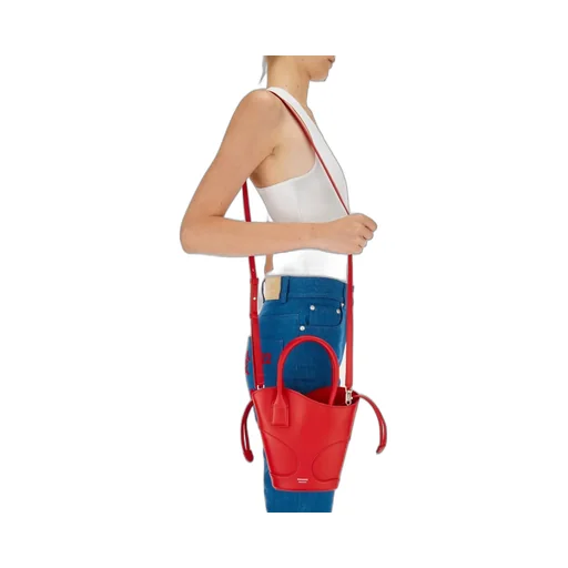 Salvatore Ferragamo Cut Out Detailed Bucket Bag