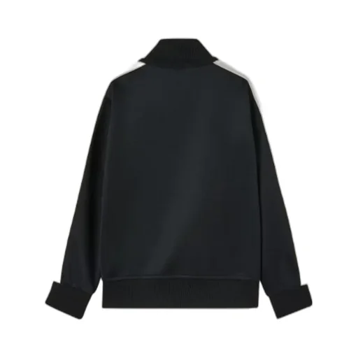 Palm Angels Kids Logo Printed Zipped Track Jacket
