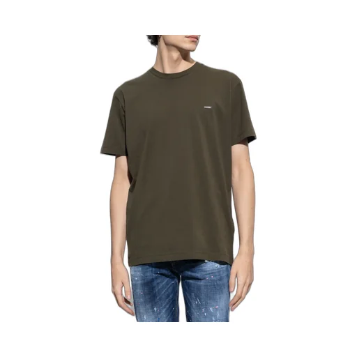 Dsquared2 Logo Plaque Crewneck T-Shirt