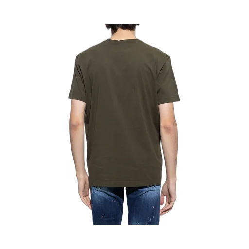 Dsquared2 Logo Plaque Crewneck T-Shirt