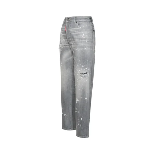 Dsquared2 Distressed Spotted Washed Jeans