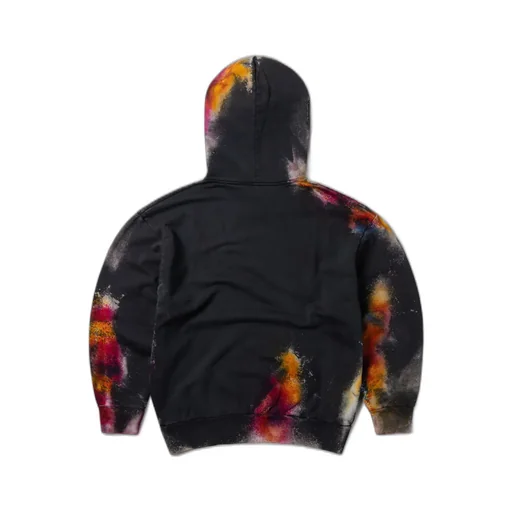 Aries Spray-Paint Drawstring Hoodie