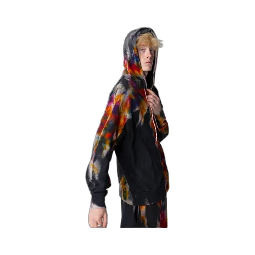 Aries Spray-Paint Drawstring Hoodie