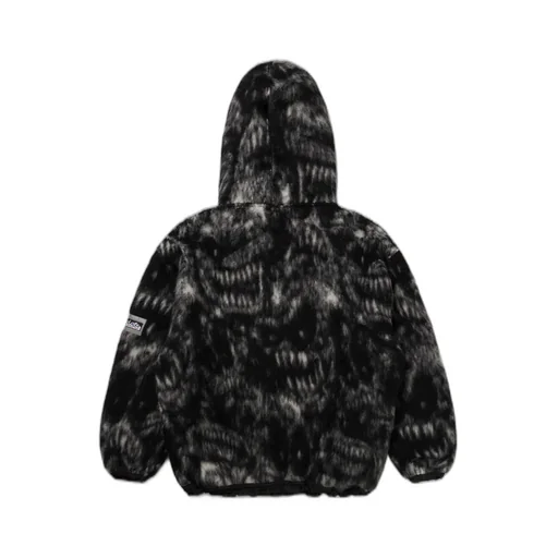 Logo-Patch Drawstring Hoodie