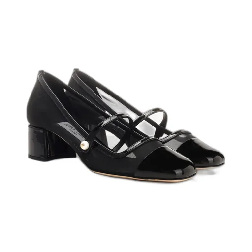Jimmy Choo Elisa 45 Mesh Pumps