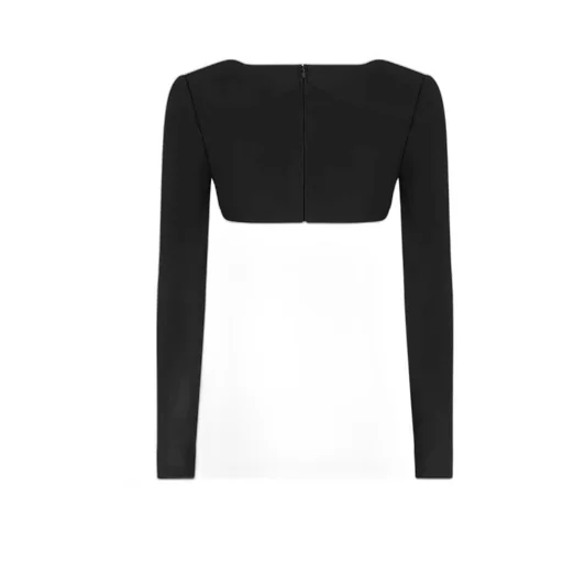 Dsquared2 Logo Plaque Cropped Top