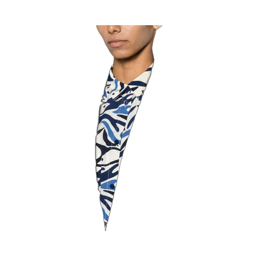 Peak-Lapels Single-Breasted Blazer