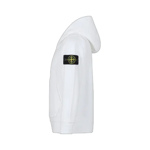 Stone Island Junior Compass-Patch Long-Sleeved Hoodie