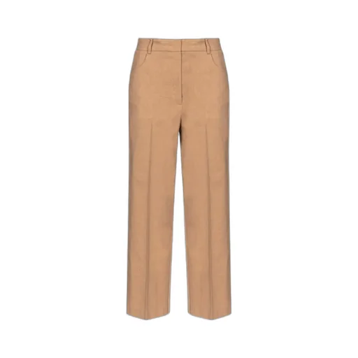Pinko Pleat Cropped Trousers
