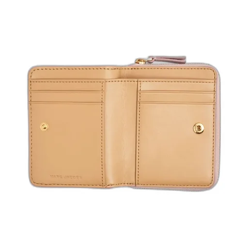 Marc Jacobs Logo Printed Zipped Mini Compact Wallet