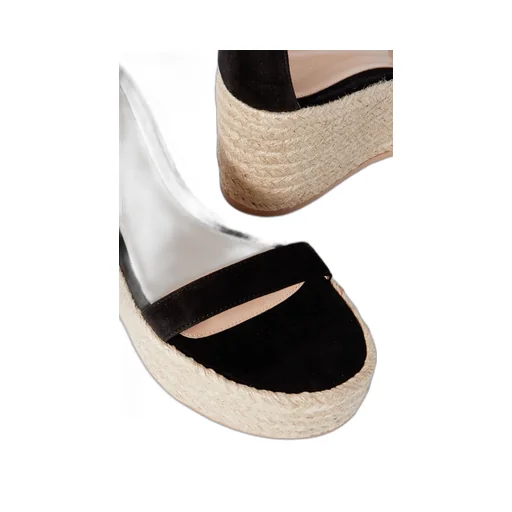 Wedge Suede Sandals