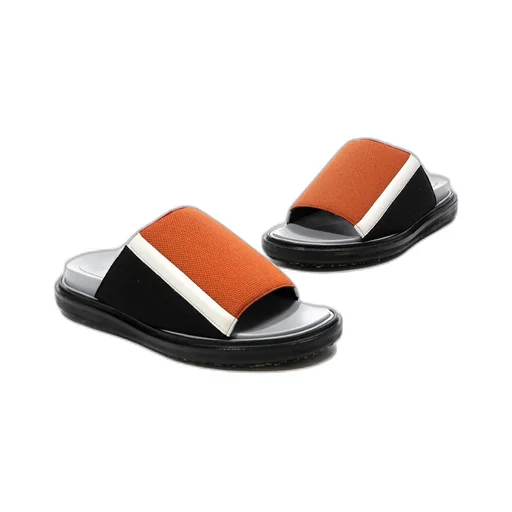 Open-Toed Flat Sandals