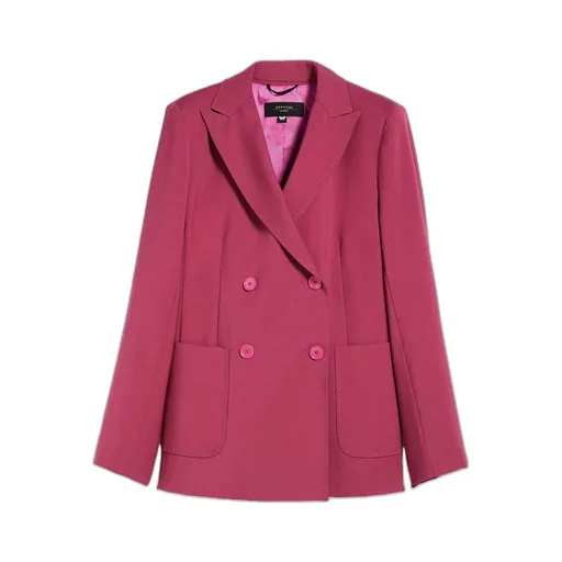 Weekend Max Mara Double-Breasted Long-Sleeved Blazer