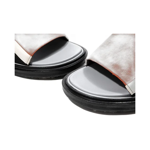 Open-Toed Flat Sandals