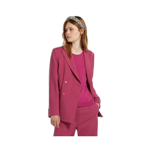 Weekend Max Mara Double-Breasted Long-Sleeved Blazer