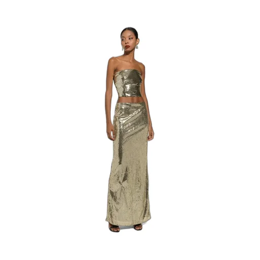 Sequinned Mermaid Maxi Skirt