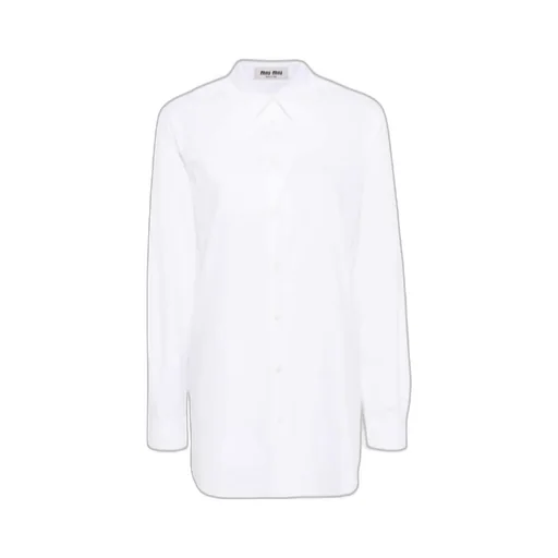 Miu Miu Long-Sleeved Buttoned Shirt