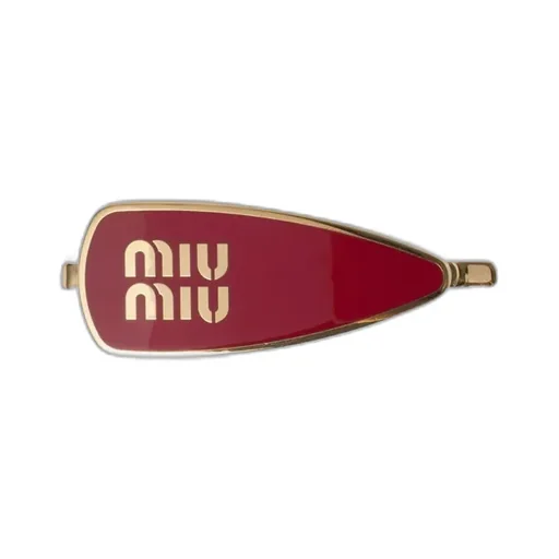 Enameled Metal Hair Clip