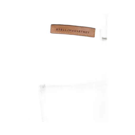 Stella Mccartney Logo Patch Straight-Leg Jeans
