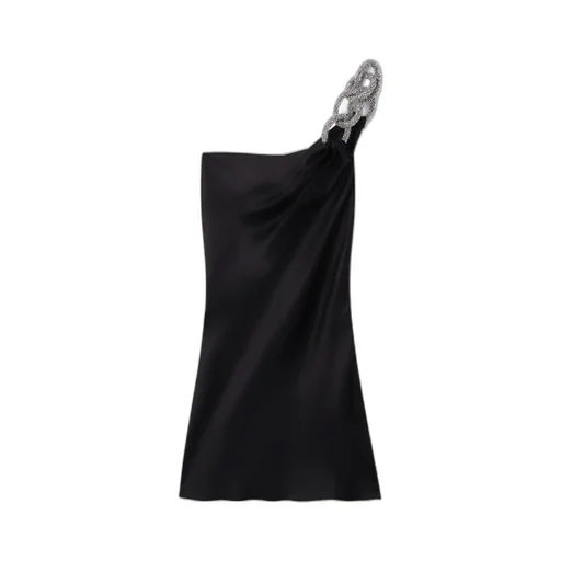Stella Mccartney Embellished One-Shoulder Dress