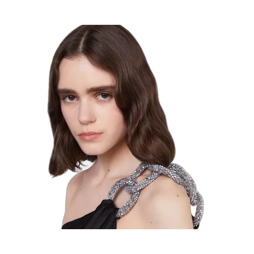 Stella Mccartney Embellished One-Shoulder Dress