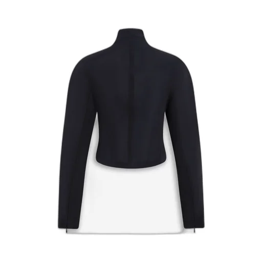 AlaÏA High Neck Cropped Jacket