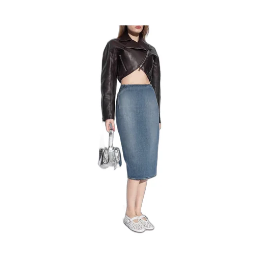 AlaÏA Cut-Out Buckle Detailed Ballet Flats