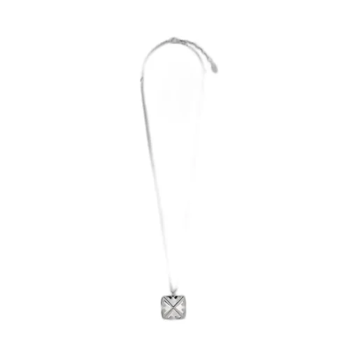 Off-White Arrows Chain-Link Necklace